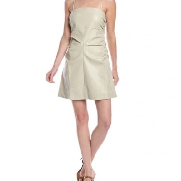 NWT Proenza Schouler White Label Fitted Spaghetti Mini Dress, White NWT - Picture 2 of 4